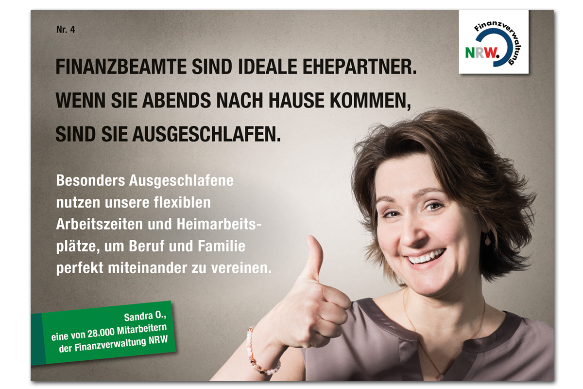 Ministerium der Finanzen NRW – 360° Image- und Recruitingkampagne