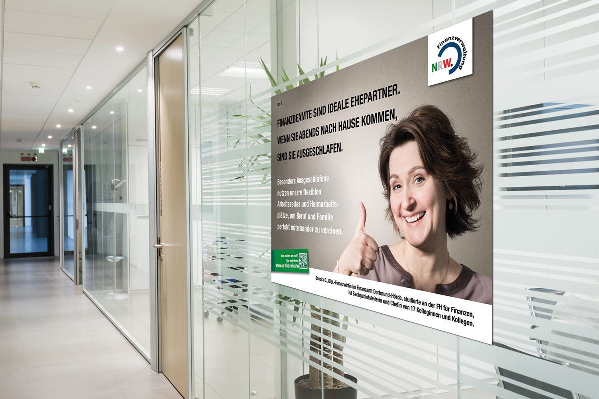 Ministerium der Finanzen NRW – 360° Image- und Recruitingkampagne