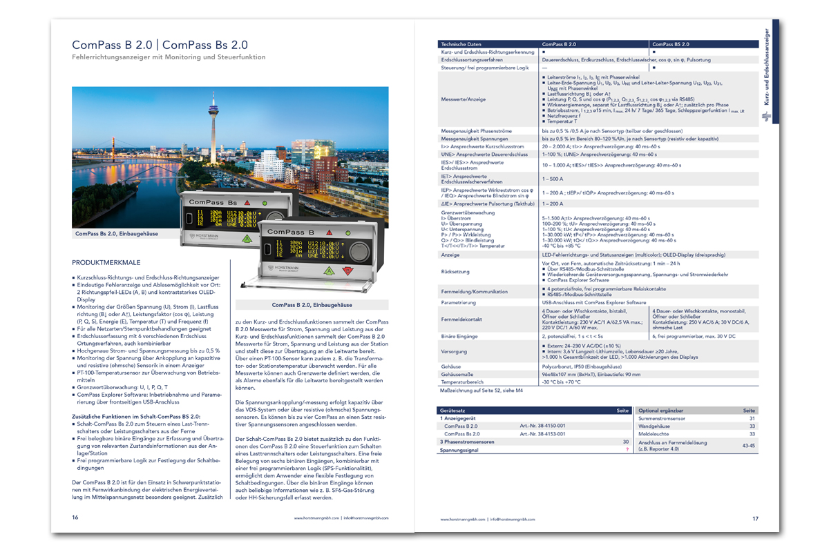 HORSTMANN – Gestaltungsraster für Gesamtkatalog