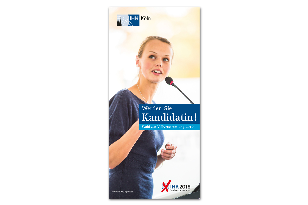 IHK – Vollversammlungsflyer