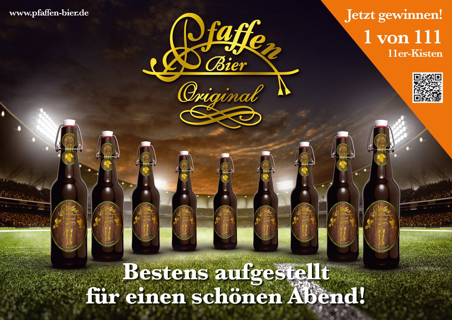 Pfaffen Bier – EM Plakat