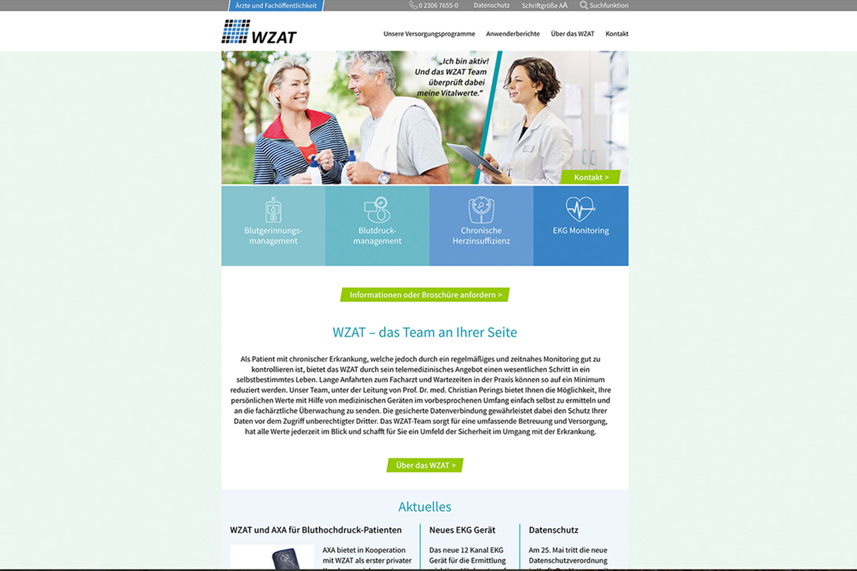 WZAT – Relaunch der Internetpräsenz