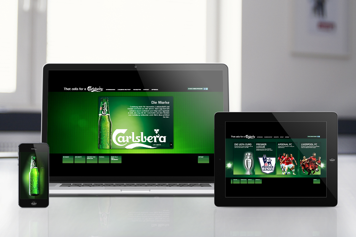 Carlsberg – Website