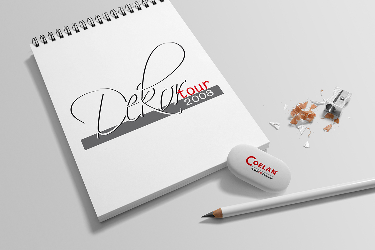 Coelan – Logo Schriftzug Dekor