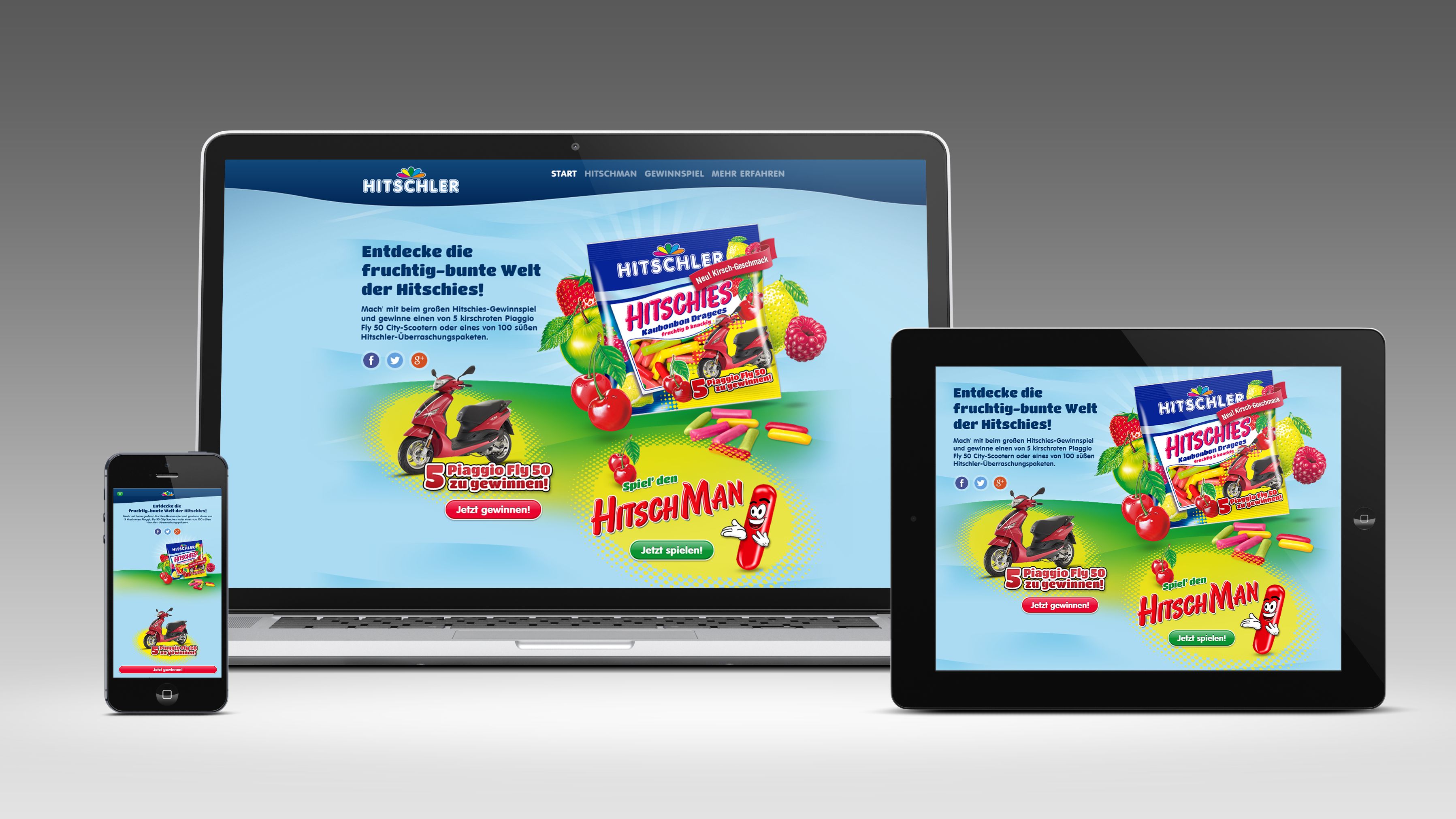 Hitschler – Microsite Hitschies Gewinnspiel