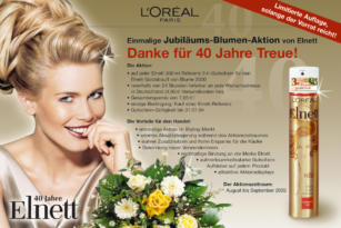 L’ORÉAL – Blumenaktion Elnett