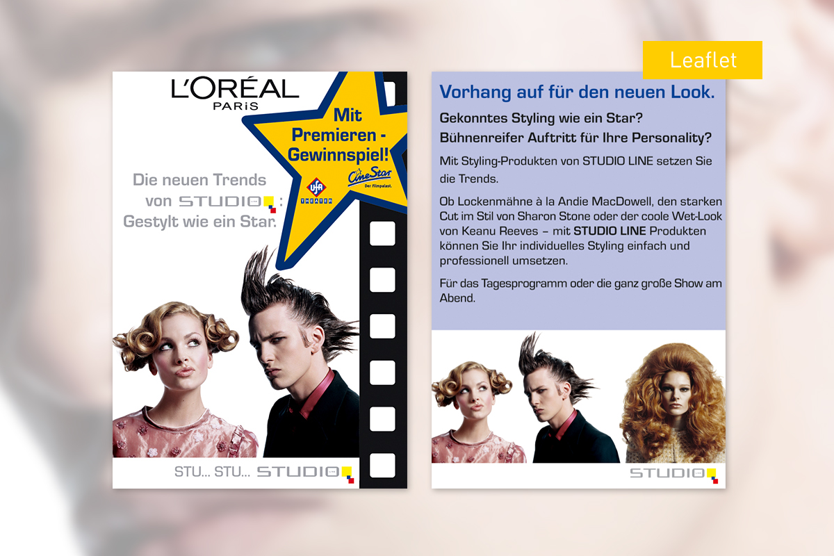 L’ORÉAL – Studio Line Kinokooperation