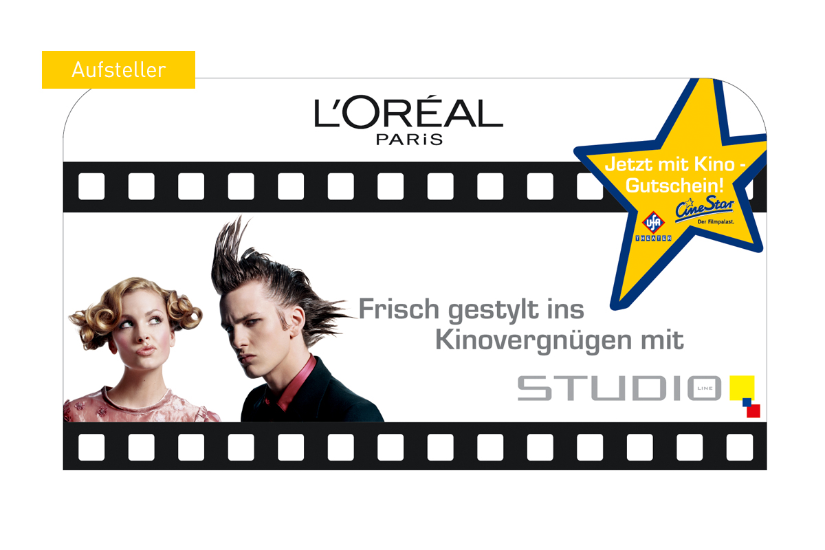 L’ORÉAL – Studio Line Kinokooperation