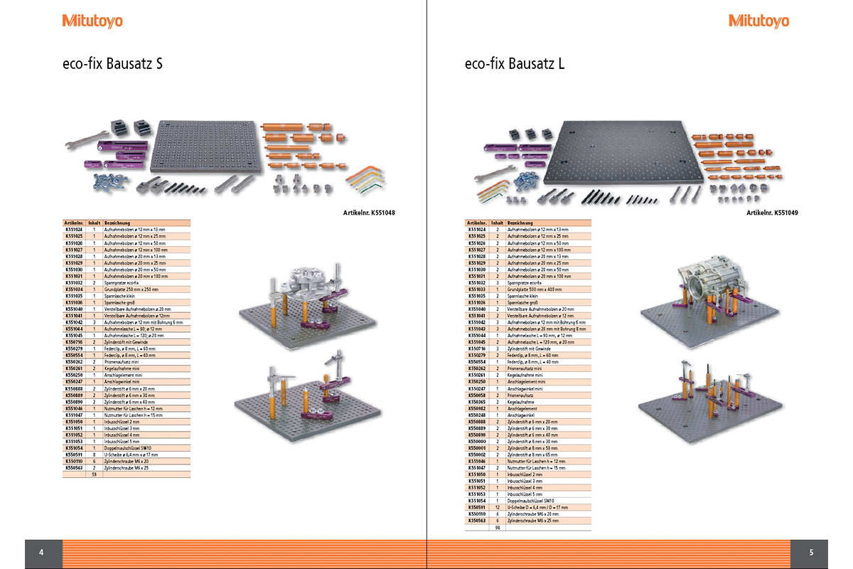 Mitutoyo – Broschüren