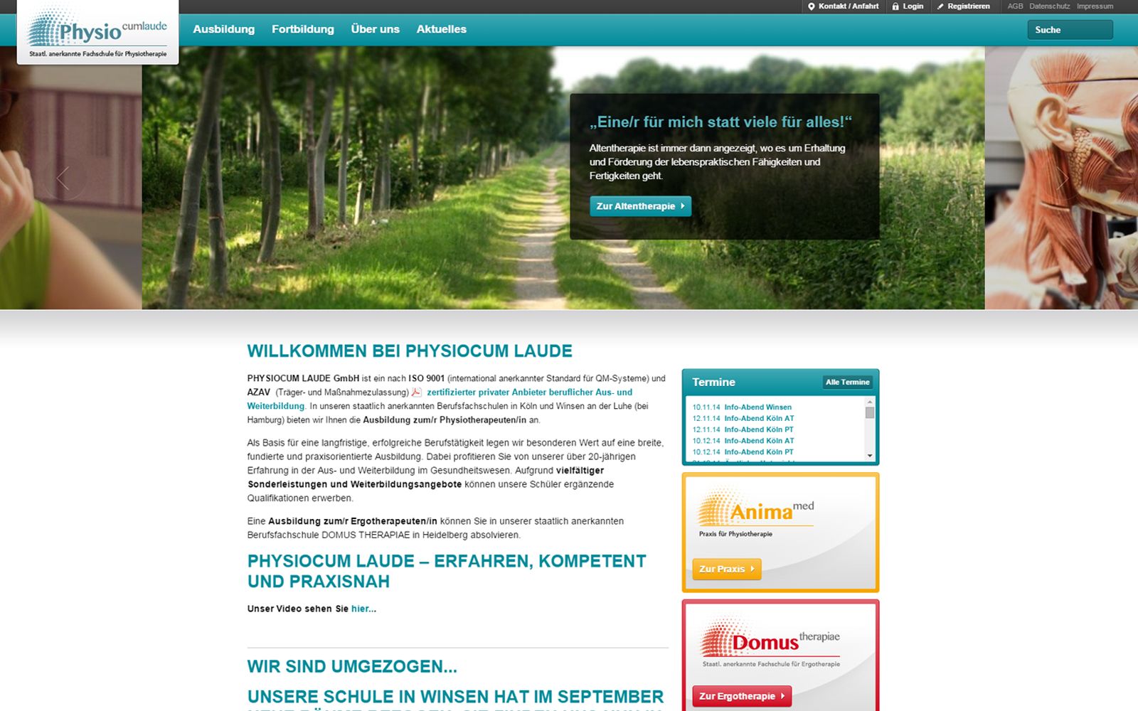 PhysioCum Laude  – Website