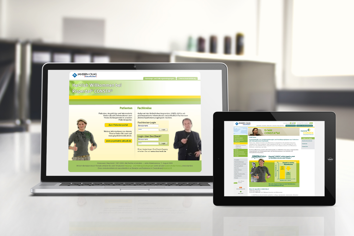 Janssen – Website Risperdal Consta