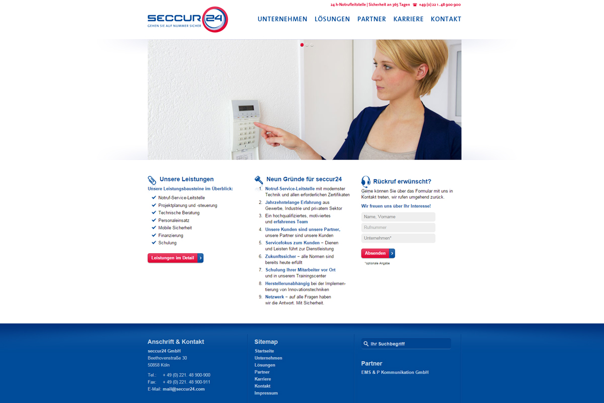 seccur24 – Website