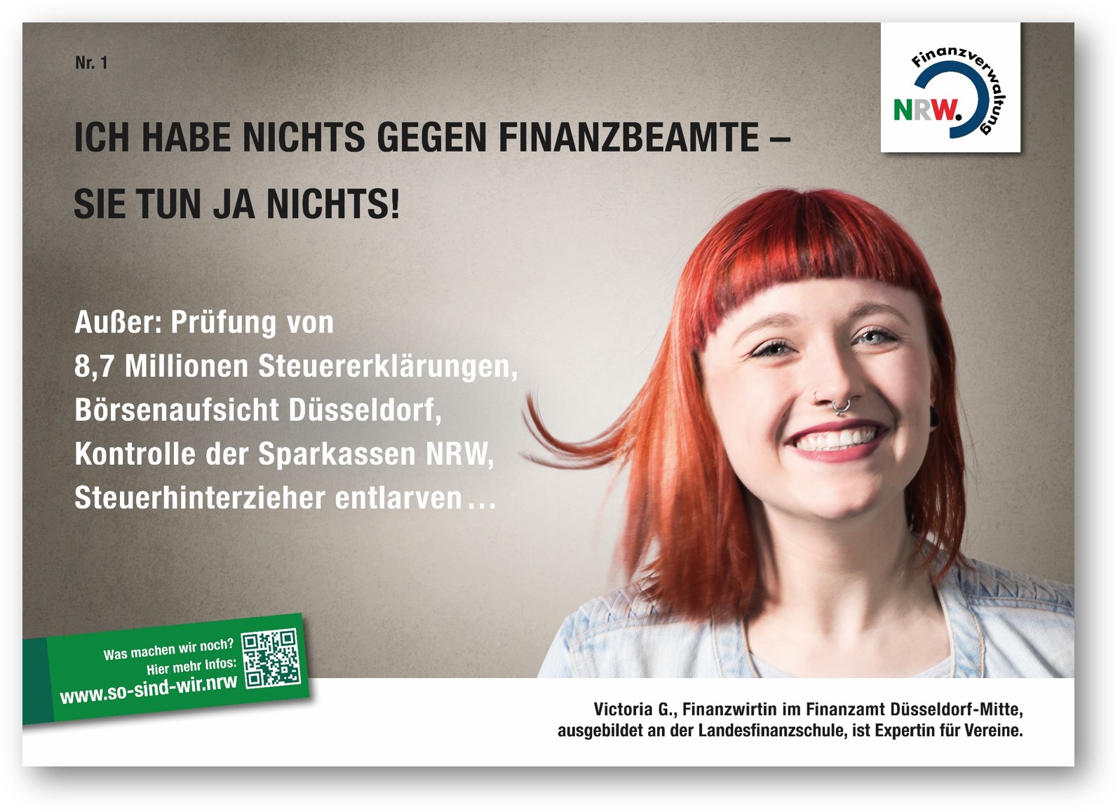 Ministerium der Finanzen NRW – Alle Motive