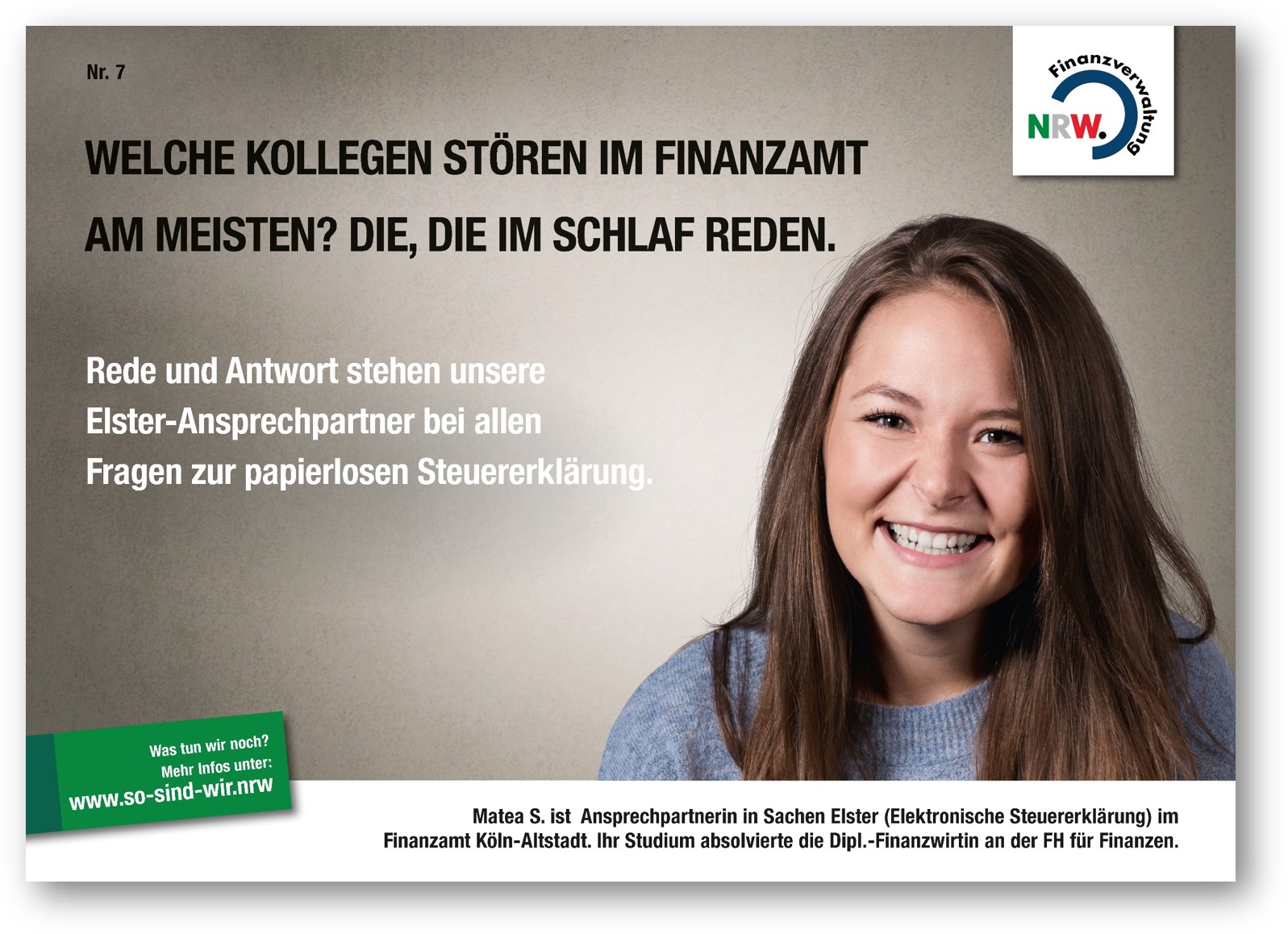 Ministerium der Finanzen NRW – Alle Motive