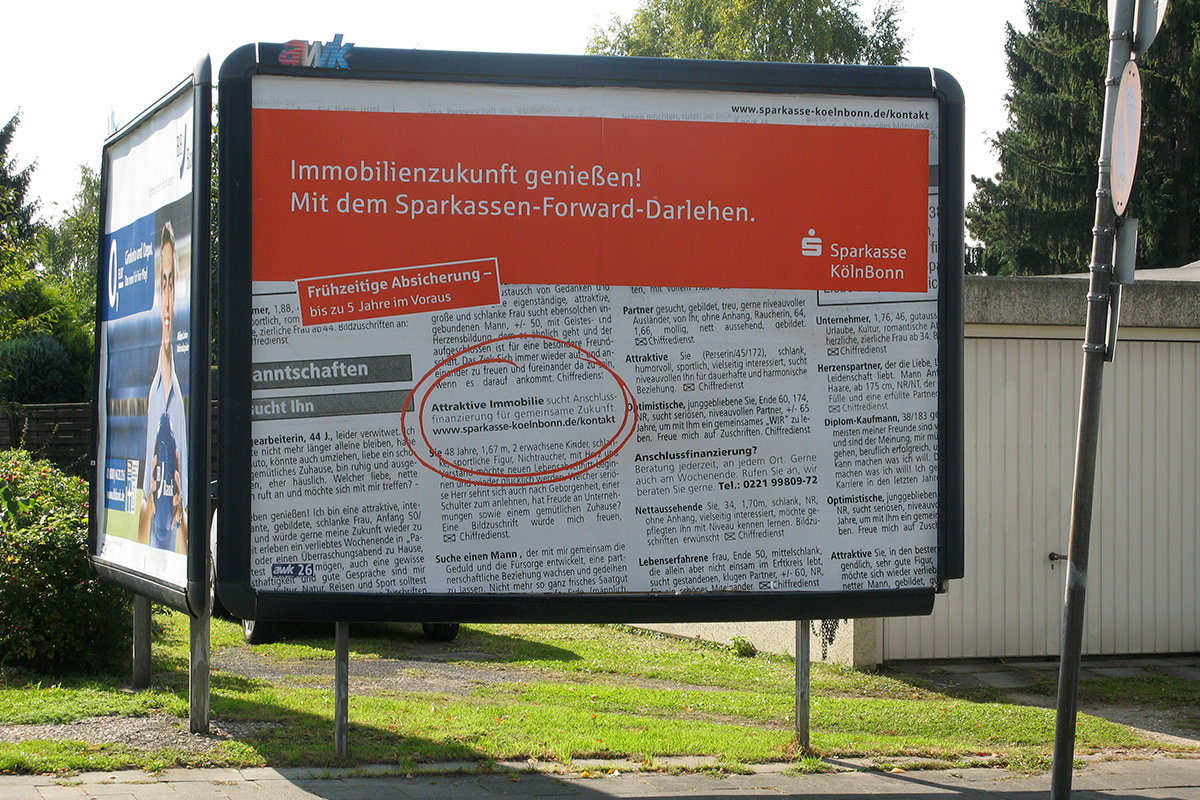 Sparkasse KölnBonn – Außenwerbung