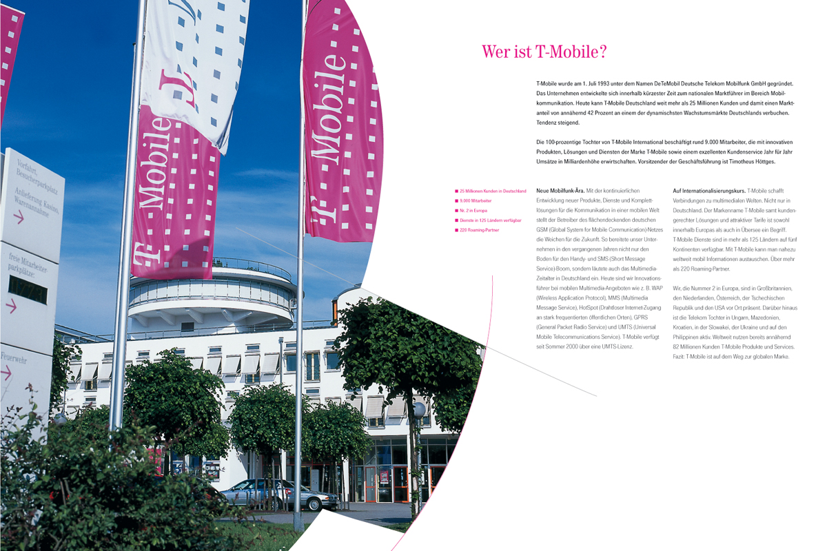 Deutsche Telekom – T-Mobile Imagebroschüre