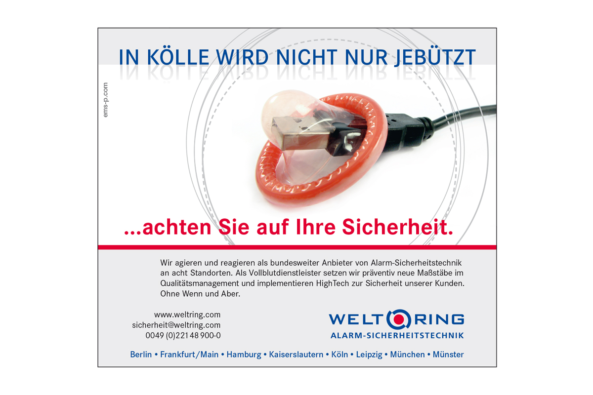 Weltring – Anzeigen