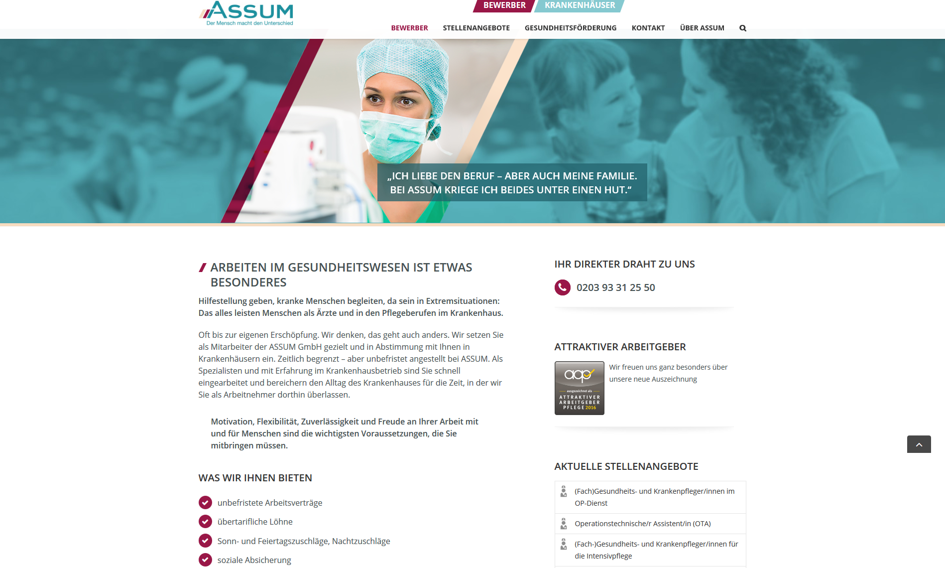 ASSUM – Website