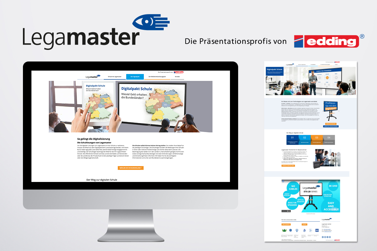 LEGAMASTER – Microsite Digitalpakt