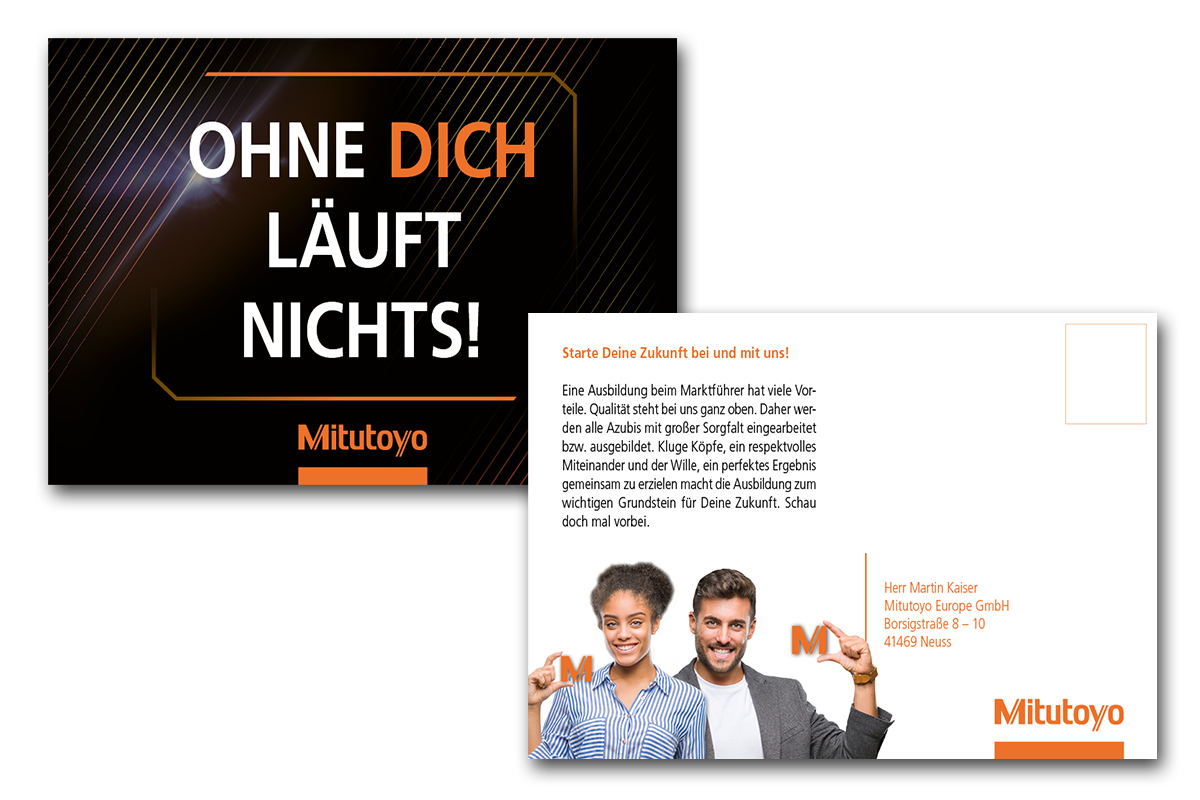 Mitutoyo Europe GmbH – Azubi-Kampagne