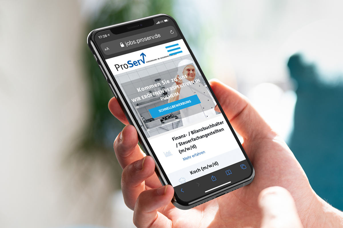 ProServ Management GmbH – Recruiting-Microsite