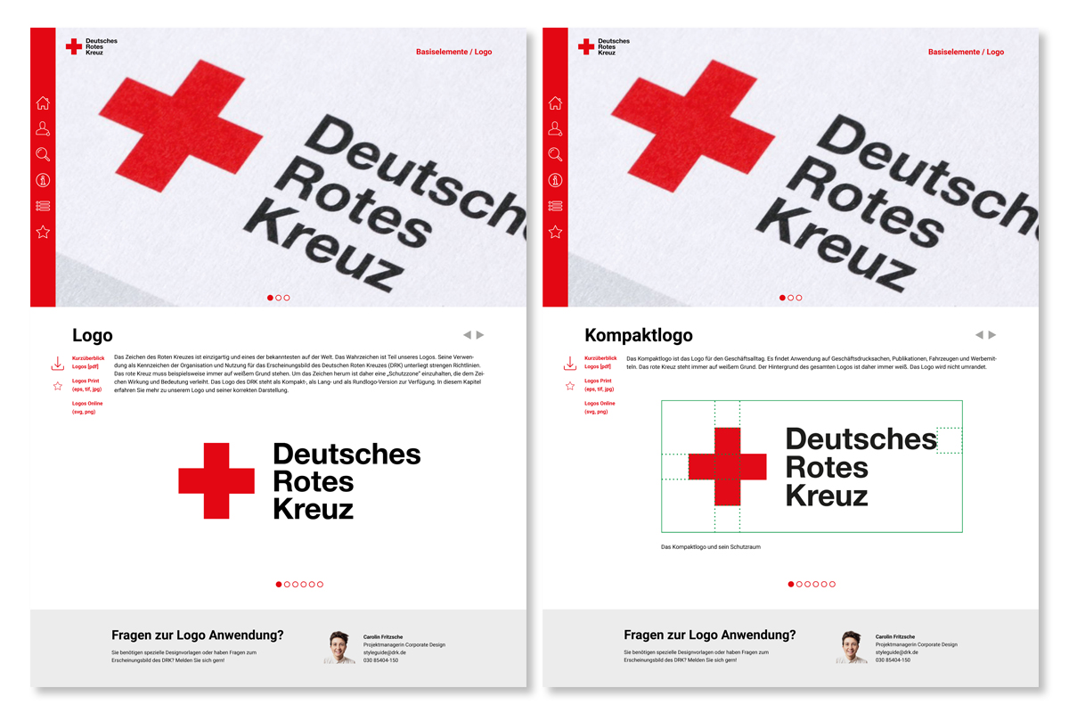 DRK – Relaunch des Online-Styleguides