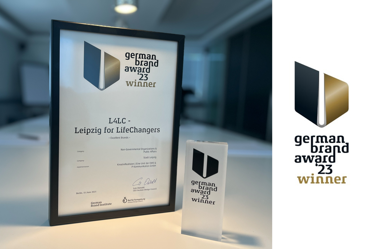 Leipzig for LifeChangers – German Brand Award 2023