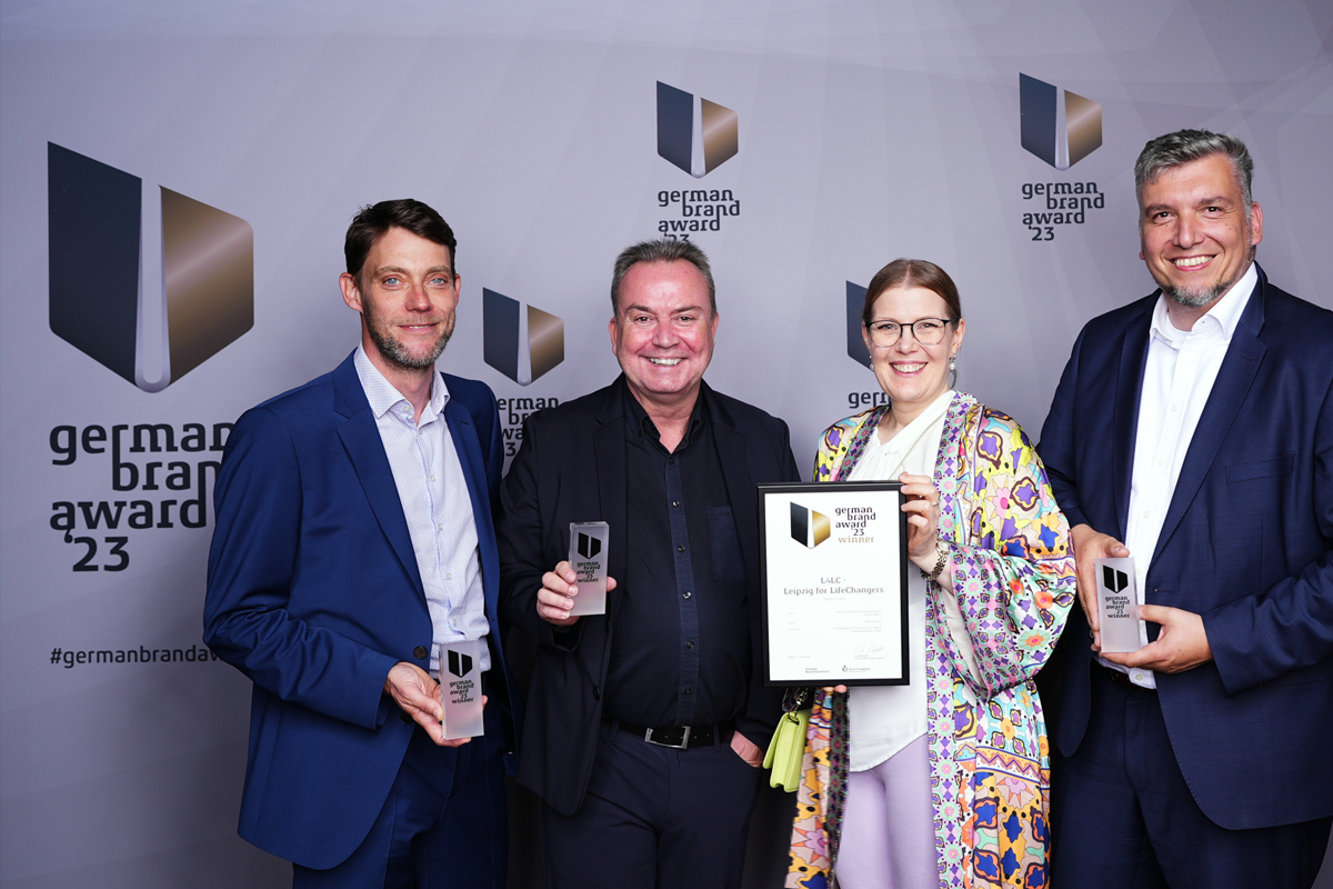 Leipzig for LifeChangers – German Brand Award 2023