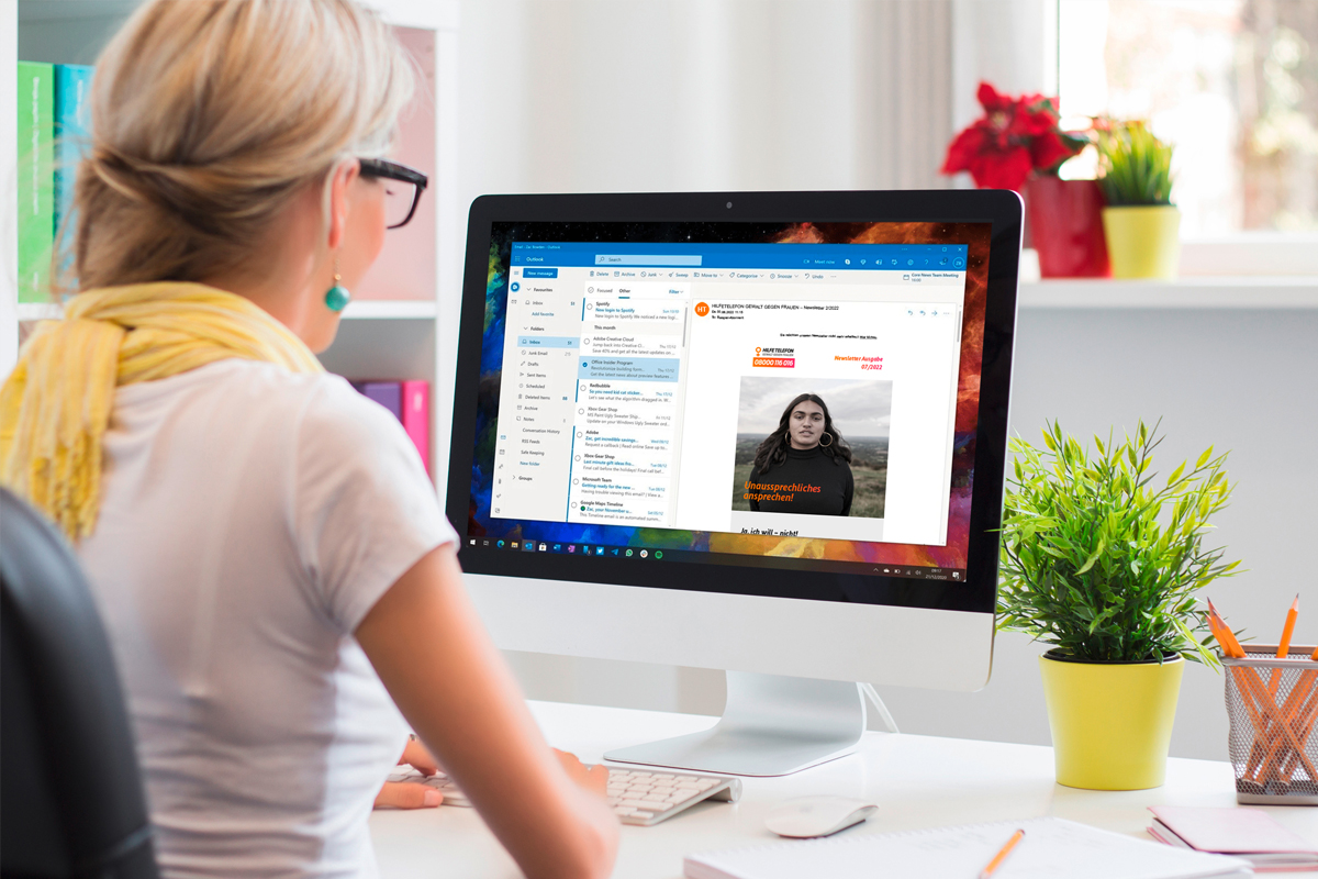 Hilfetelefon – Newsletter – Pitch