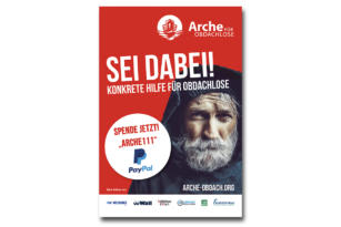 Arche für Obdachlose – Fortführung der Kampagne gegen Obdachlosigkeit