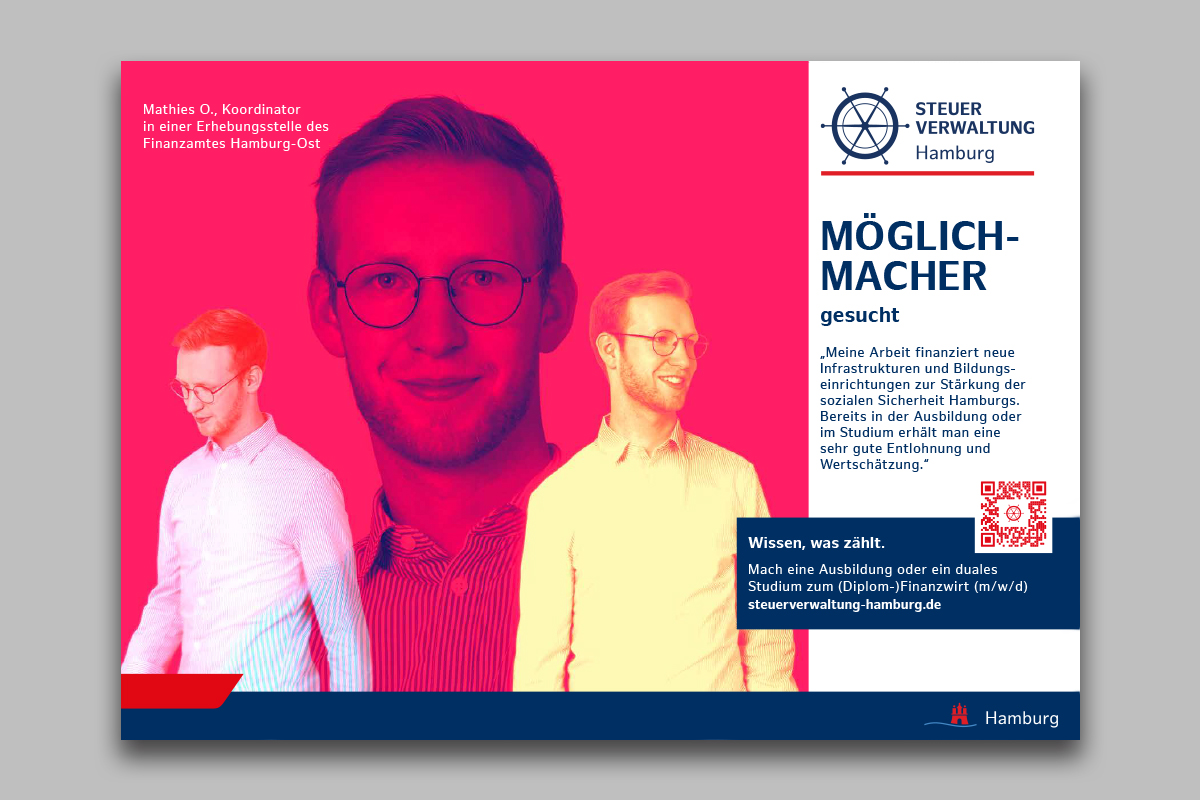 Steuerverwaltung Hamburg – SIA Plakate