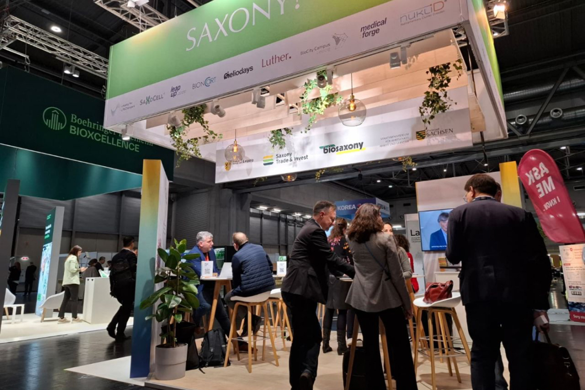 Leipzig for LifeChangers – Messestand BIO-EUROPE 2025